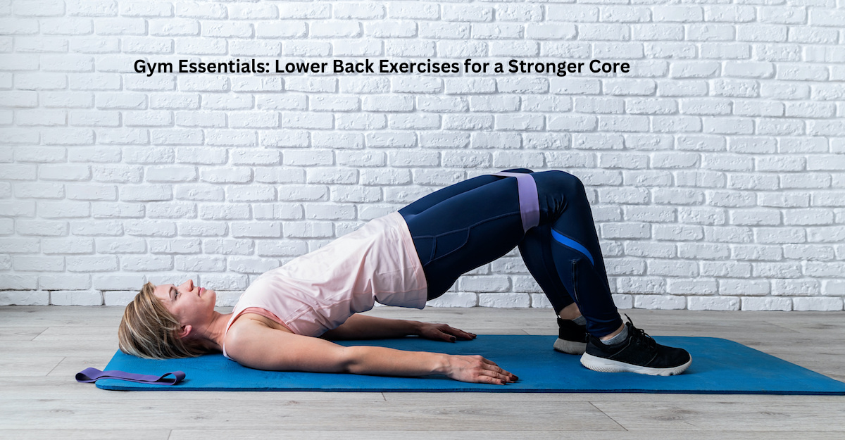 lower back exercises gym equipment