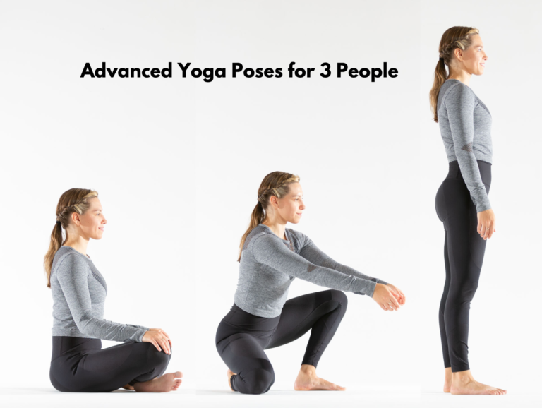 Advanced Yoga Poses for 3 People