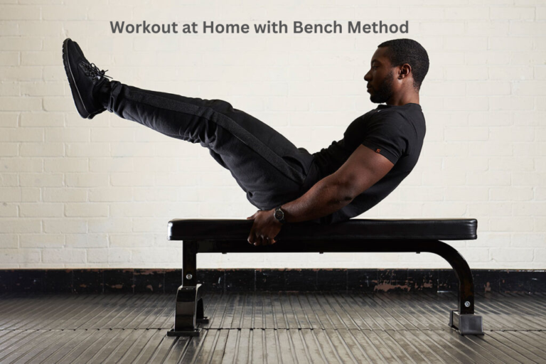 workout at home with bench